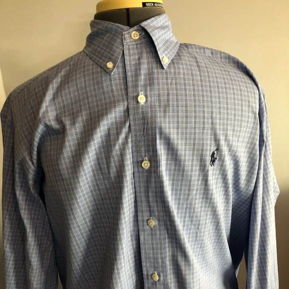 Men’s blue Ralph Lauren long sleeve Button Down - Picture 1 of 3